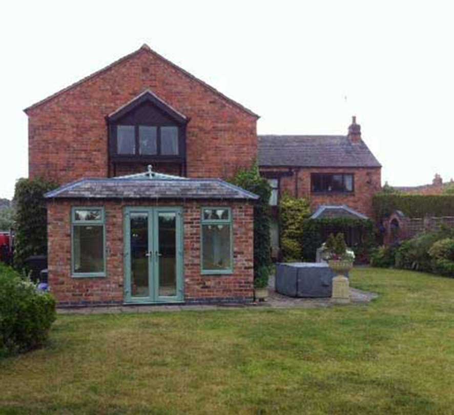 green conservatory shut