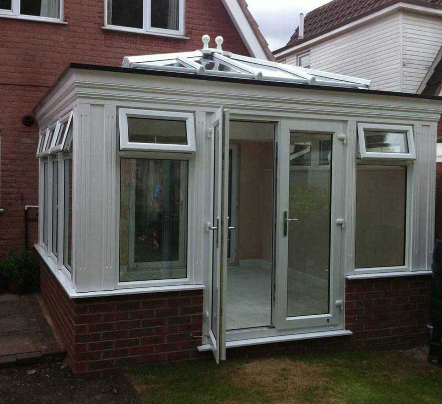 white conservatory